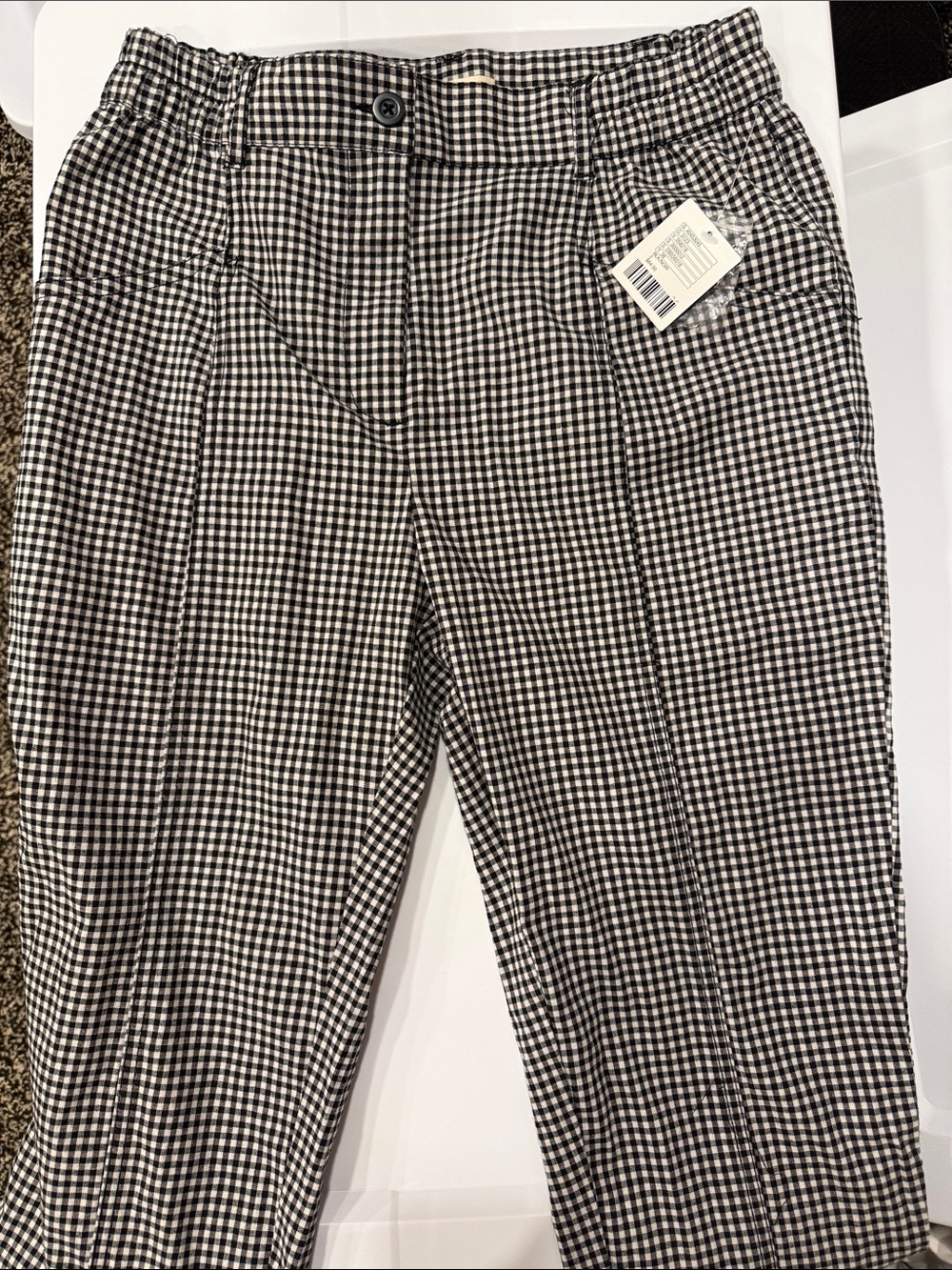 Urban Outfitters (Silence + Noise) Black & White Gingham Pants